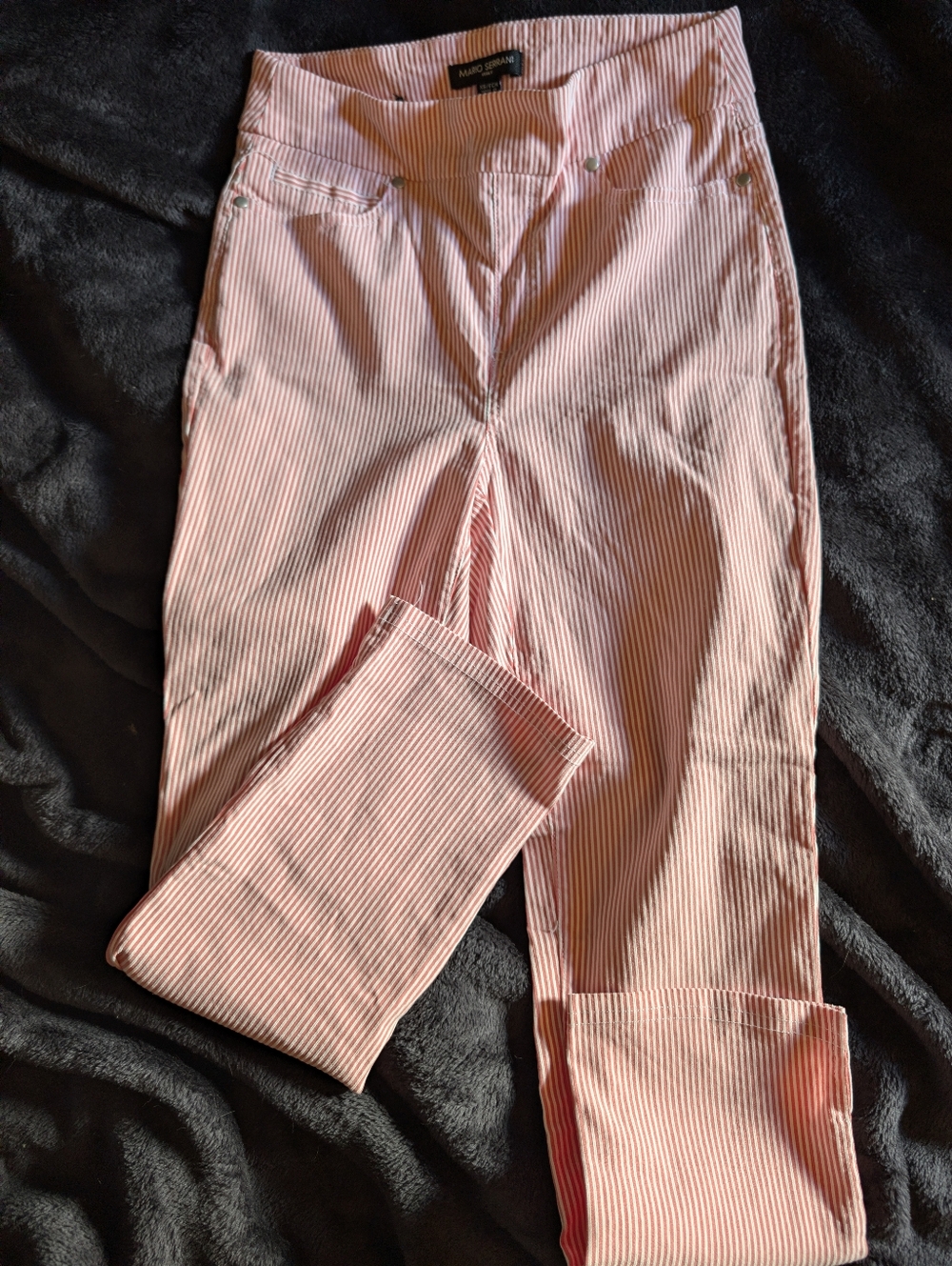 ✨ Mario Serrani szXS Striped Pant